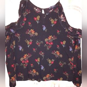 Floral Off The Shoulder Top